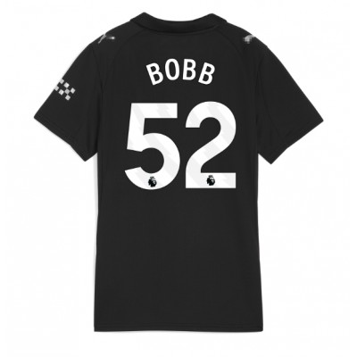 Manchester City Oscar Bobb #52 Bortatröja Dam 2025-26 Kortärmad Manchester City Oscar Bobb #52 Bortatröja Dam 2025-26 Kortärmad